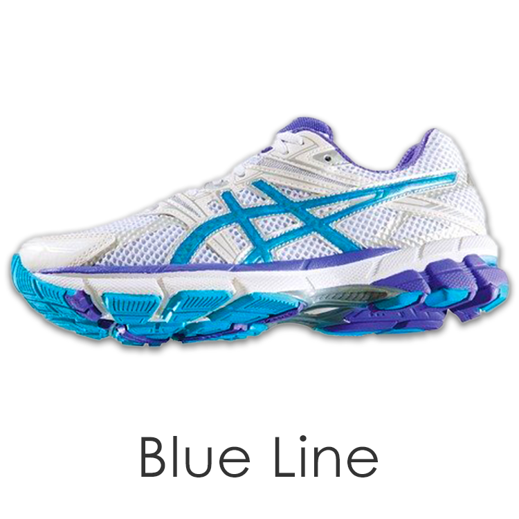 ブルーラインシューズ