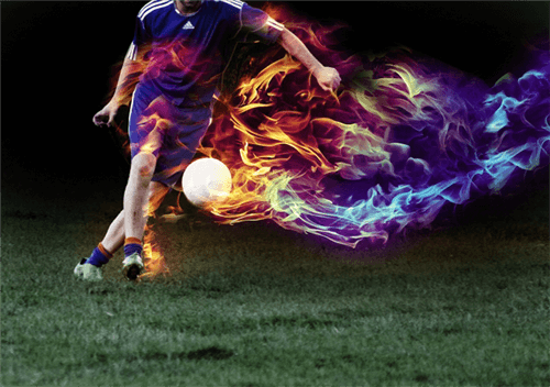 サッカーの画像